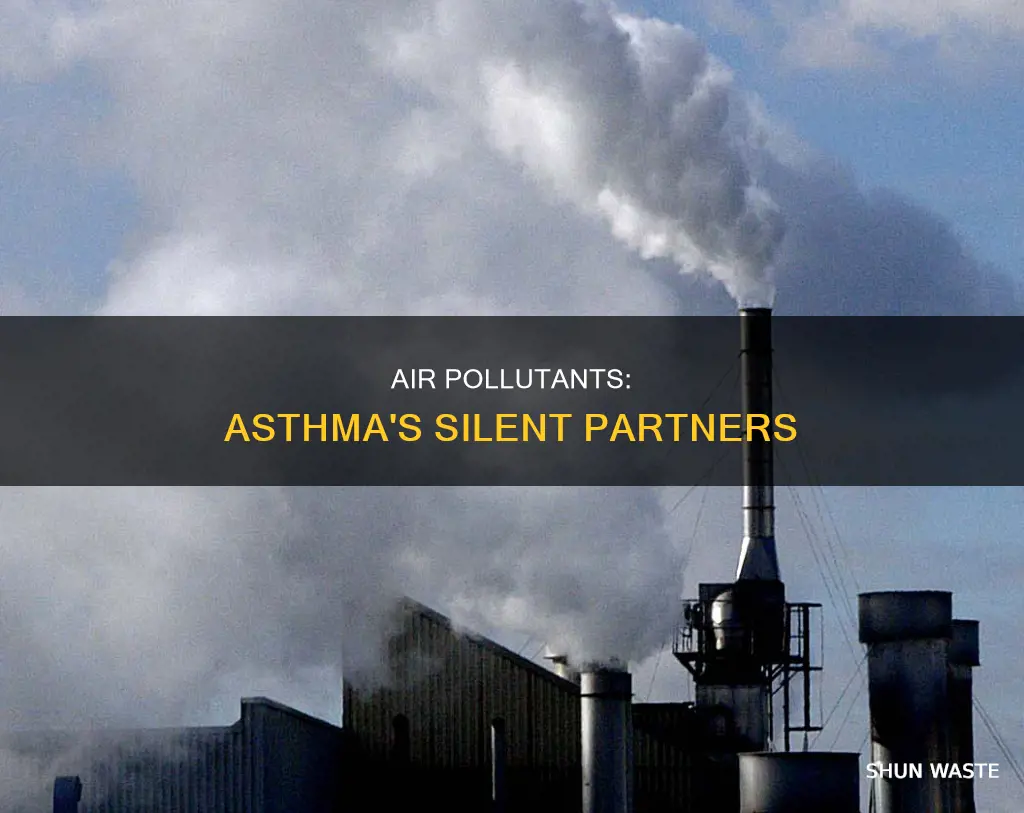which air pollutant contributes to asthma