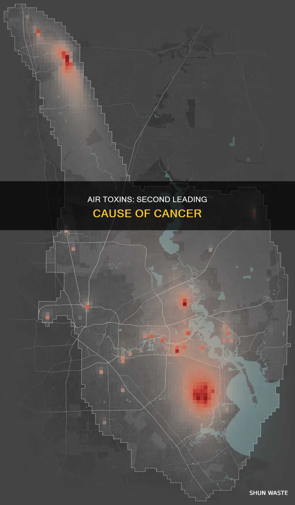 which air pollutant is the second leading to cancer