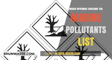 Marine Pollutants: Appendix for a Cleaner Ocean