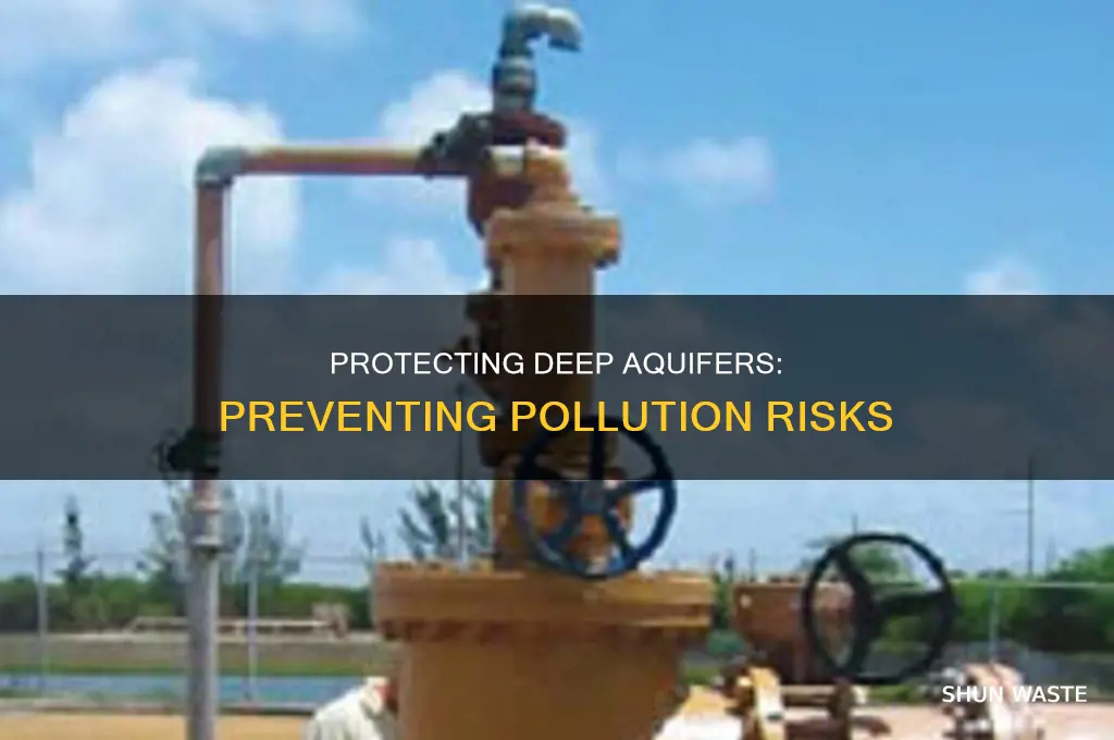which aquifer is less likely to be polluted