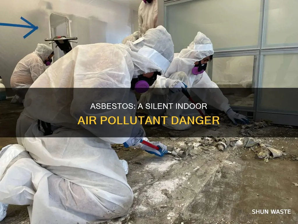 which best descibes the indor air pollutant asbestos