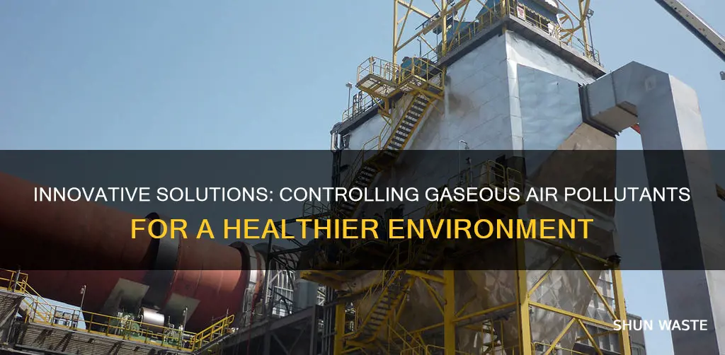 which can be used for controlling gaseous air pollutant