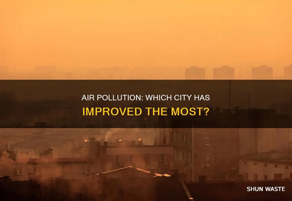 which city has gotten better at air pollution
