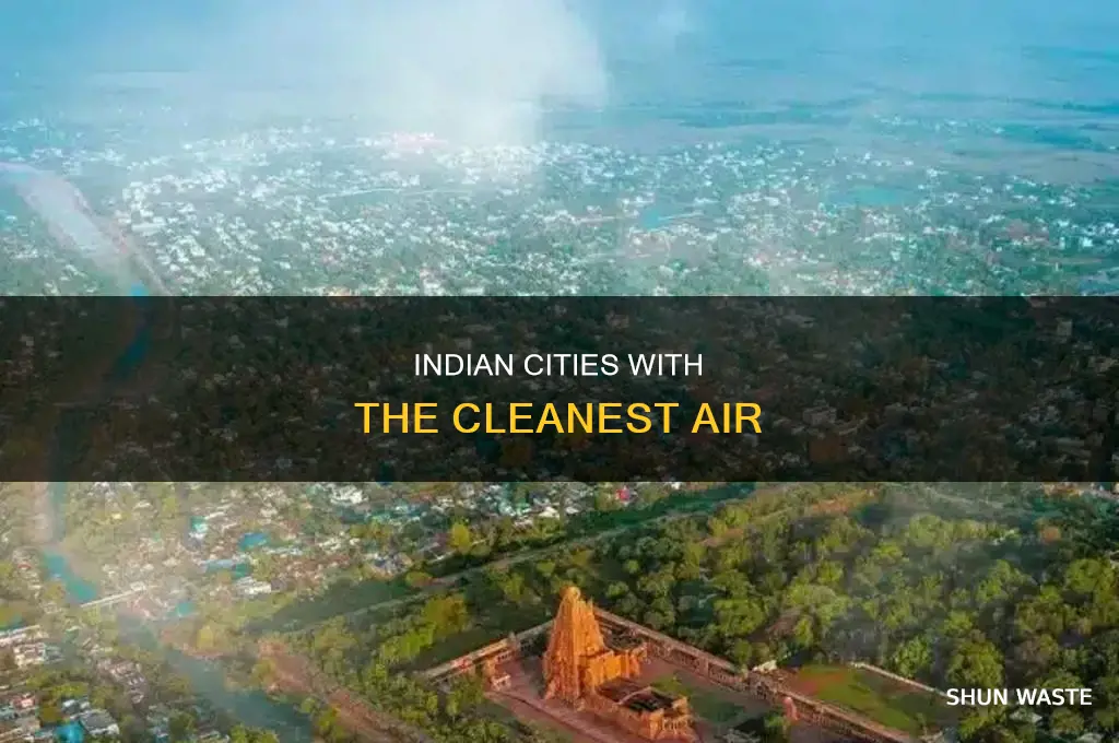 which city has less pollution in india