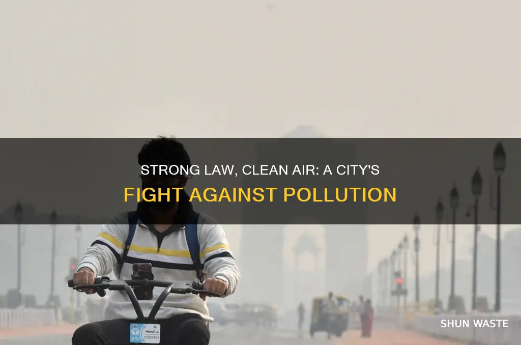 which city passed a strong law to reduce air pollution