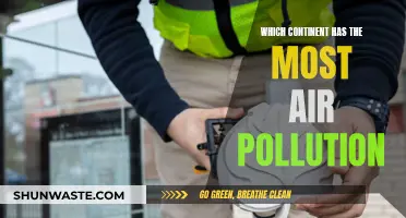 Air Pollution Capitals: Continents in Crisis