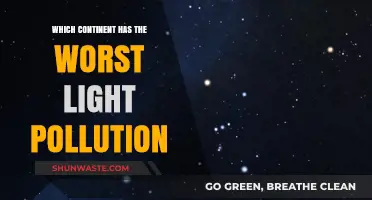 Light Pollution: The Dark Side of Continents