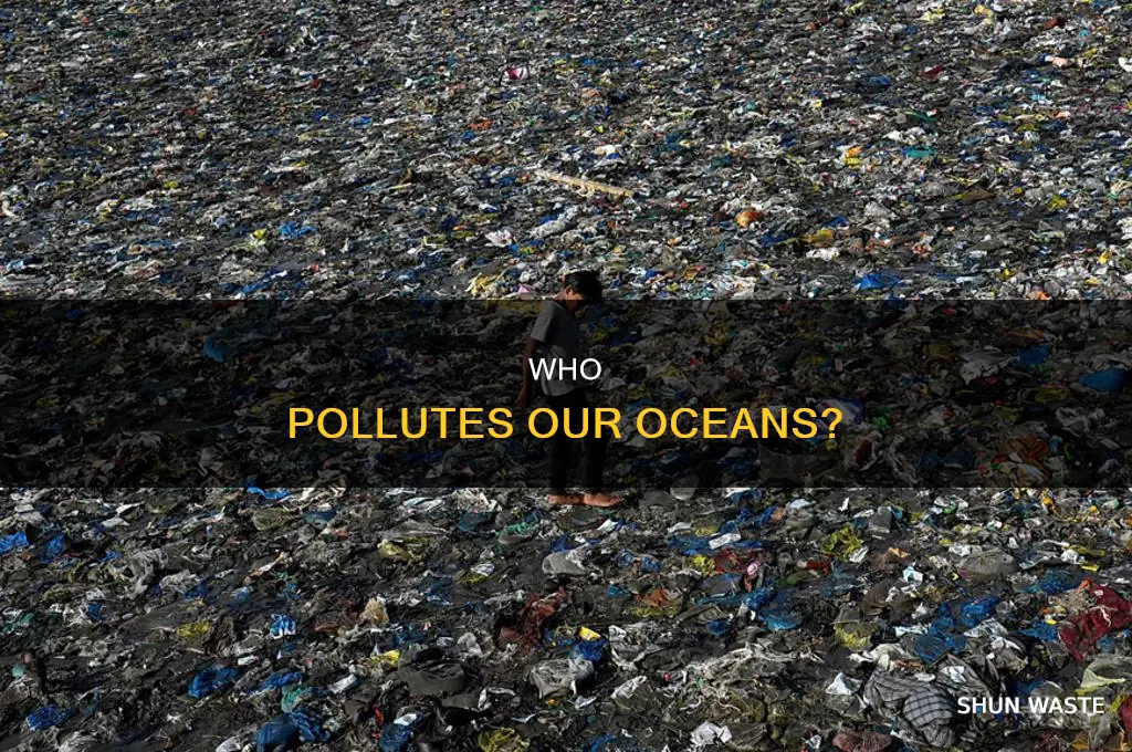 which countries pollute the ocean more