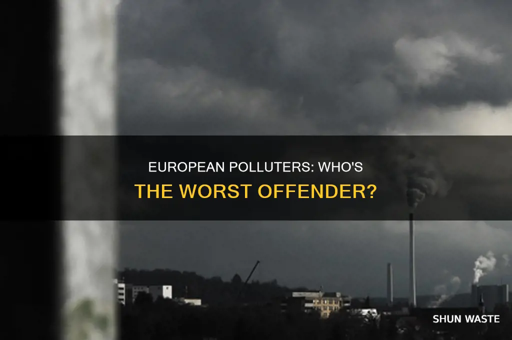 which country pollutes the most in europe