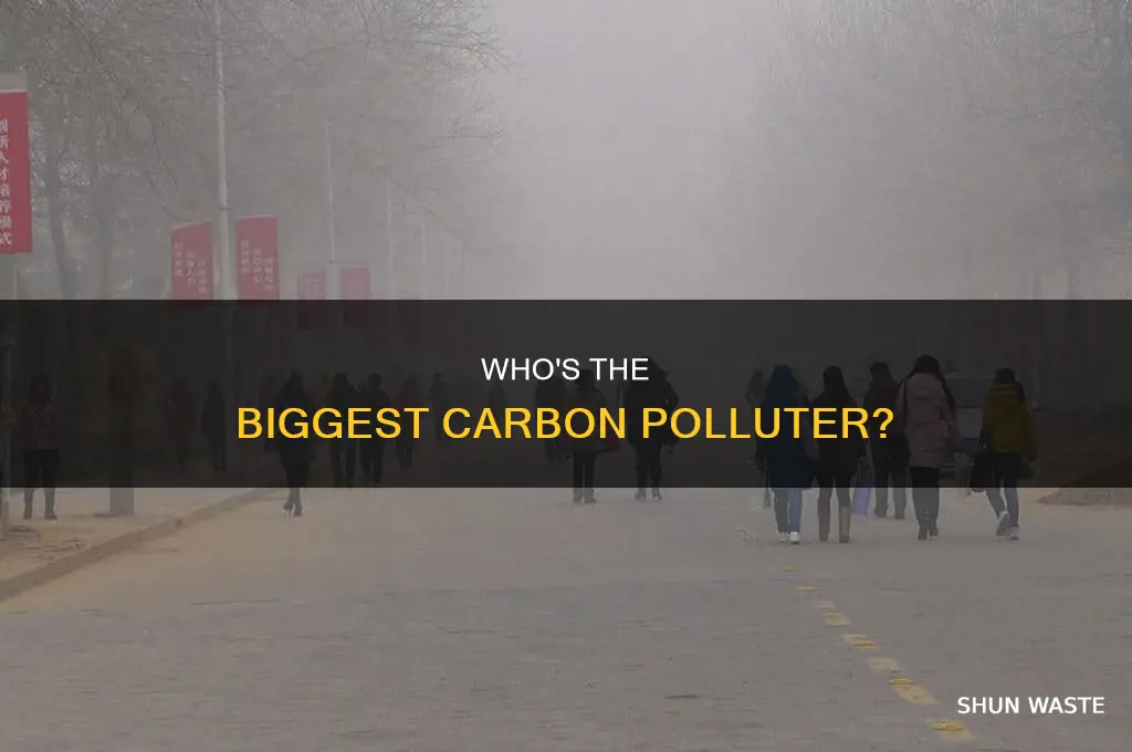 which country produces the most carbon pollution