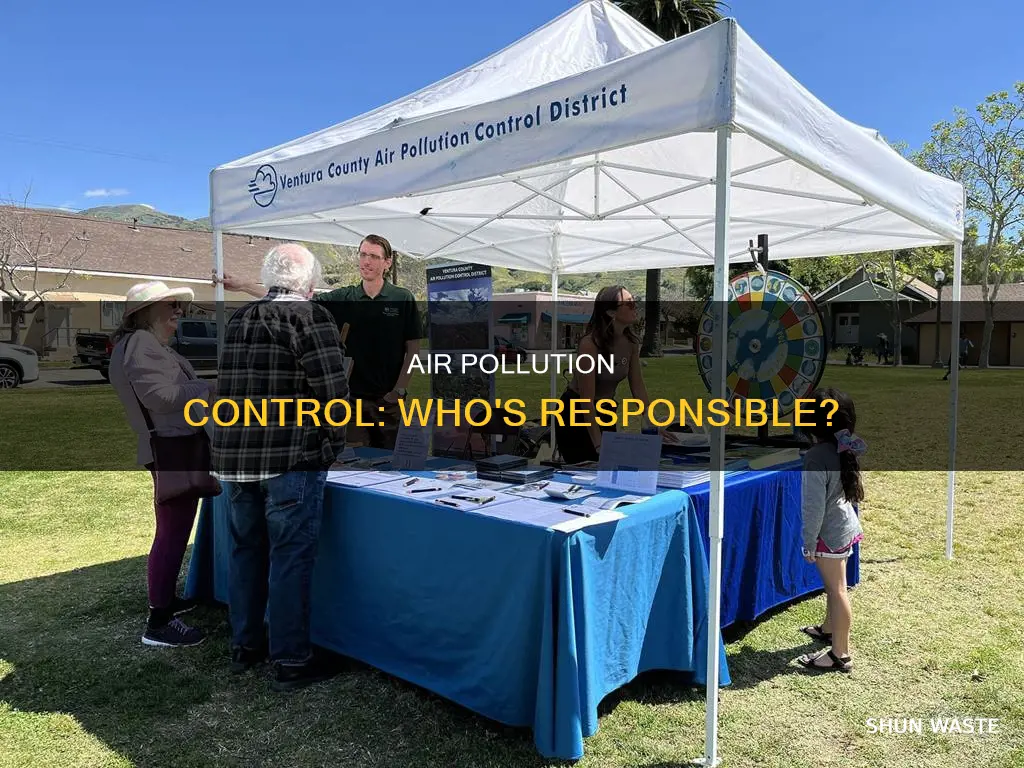 which department takes care of air pollution