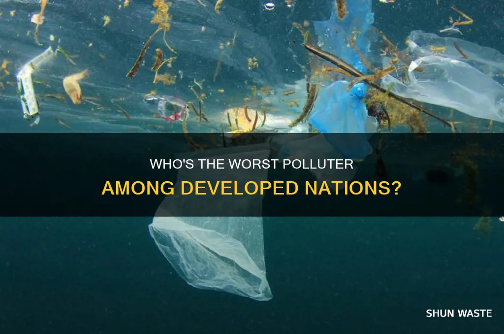 which developed country pollutes the most per capita