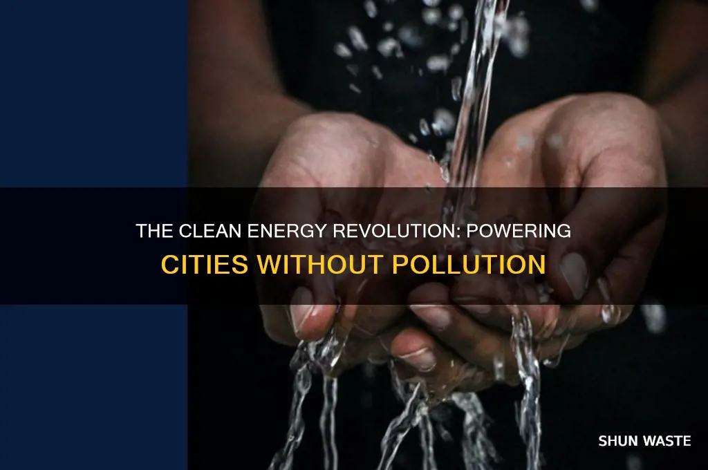 which did not pollute cities during the late 1800s