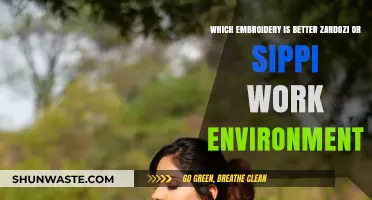 Zardozi vs. Sippi: Comparing Embroidery Techniques and Work Environments