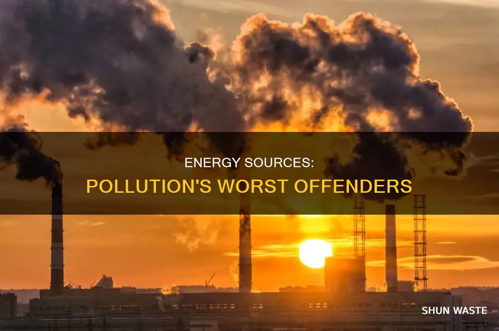 which energy source pollutes the most