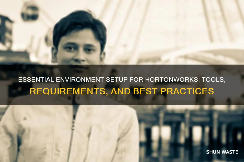 which environment need to work on hortonworks