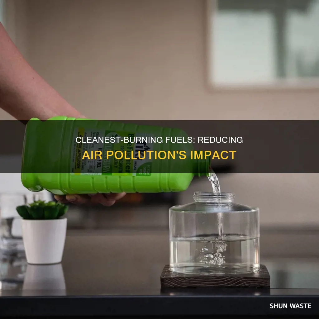 which fuel produces the least air pollution