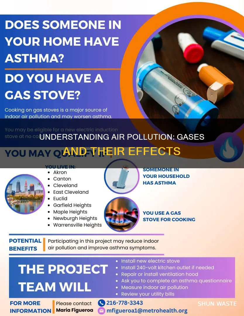 which gas cause air pollution
