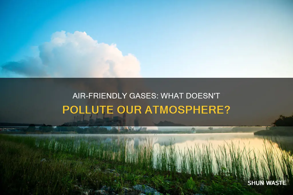 which gas do not pollute air