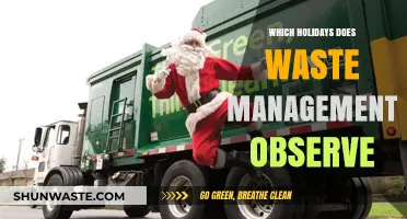 Holidays Observed by Waste Management: A Comprehensive Guide