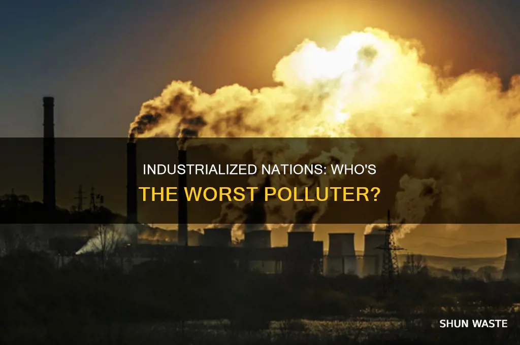 which industrialized country pollutes the most
