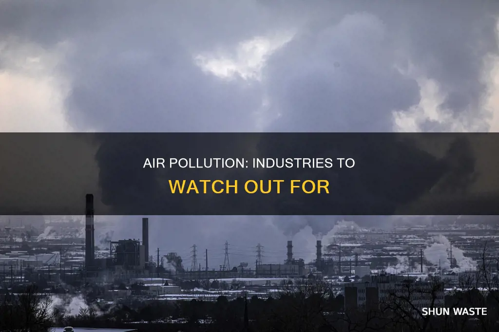 which industries are responsible for air pollution