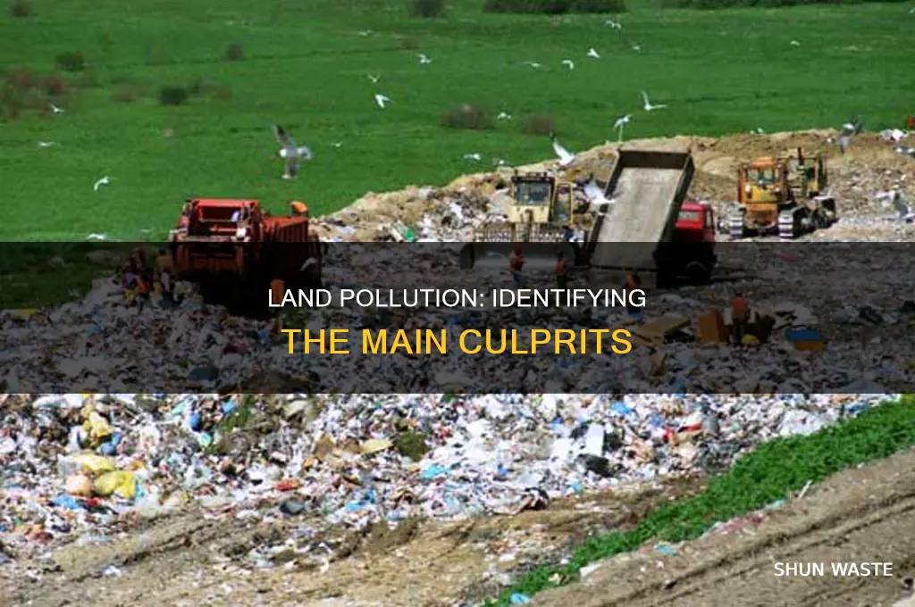 which is a source of land pollution brainly
