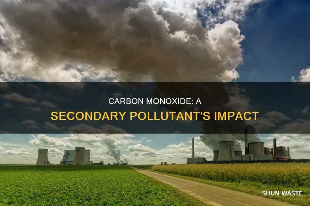 which is not a primary pollutant carbon monoxide