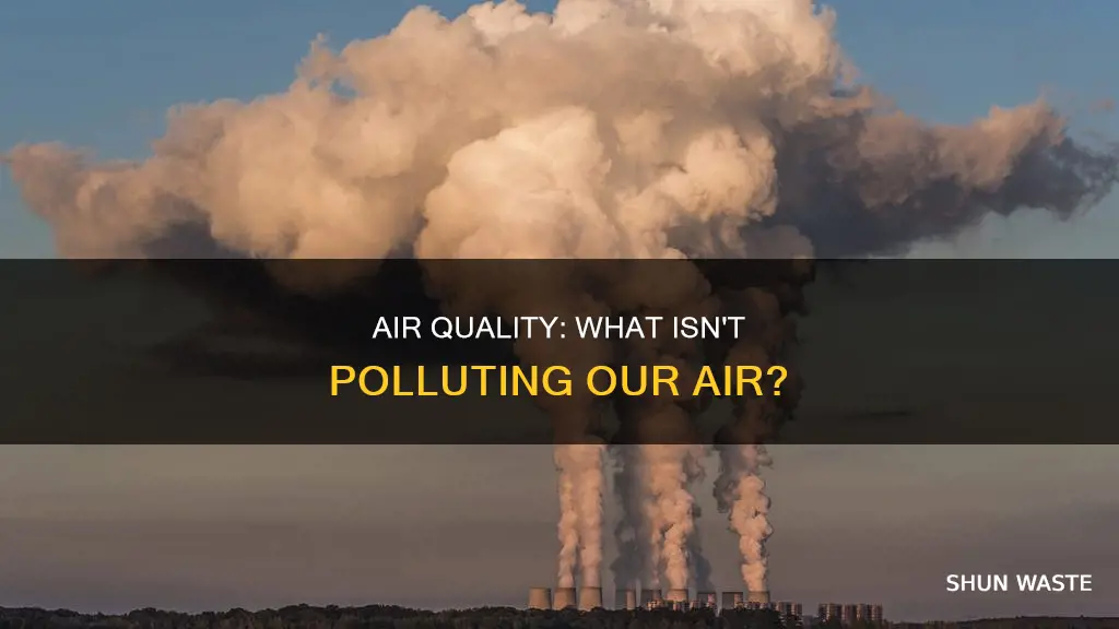 which is not air pollutant
