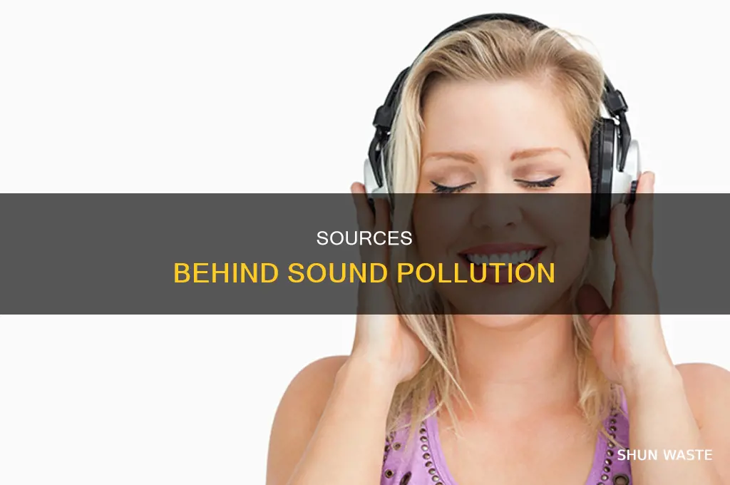 which is the source of sound pollution