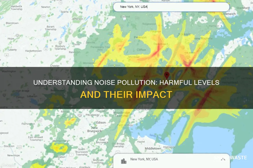 which level of noise pollution is harmful