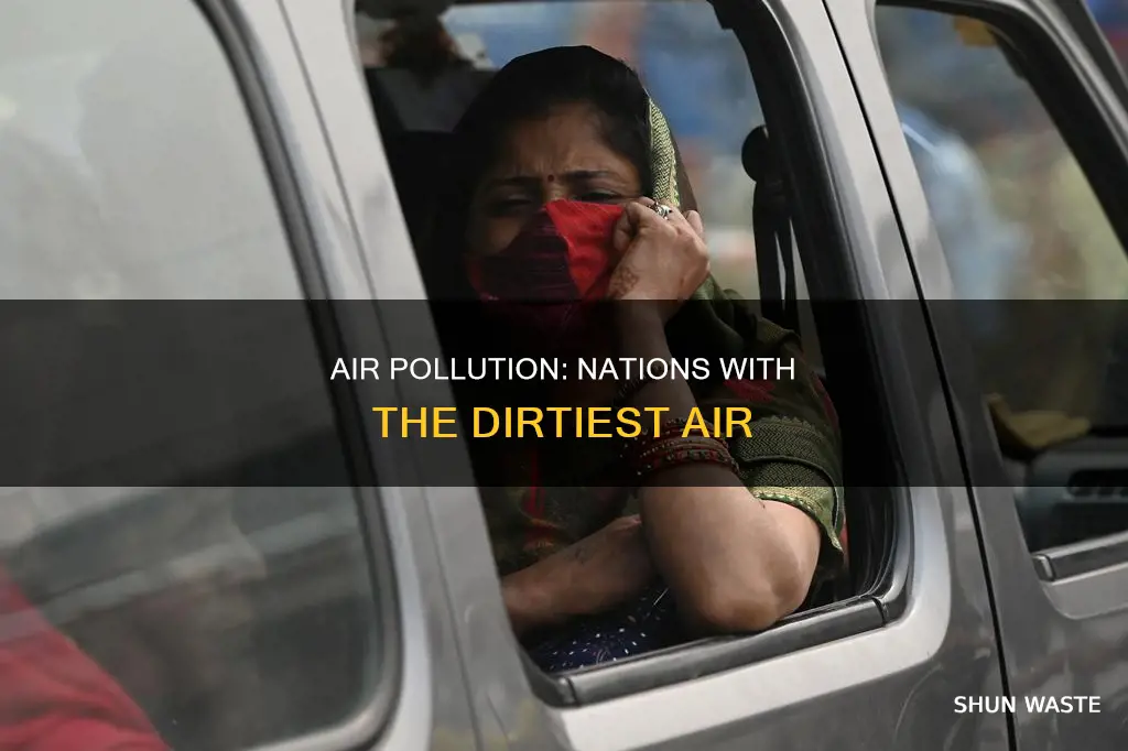 which nations have the worst levels of outdoor air pollution