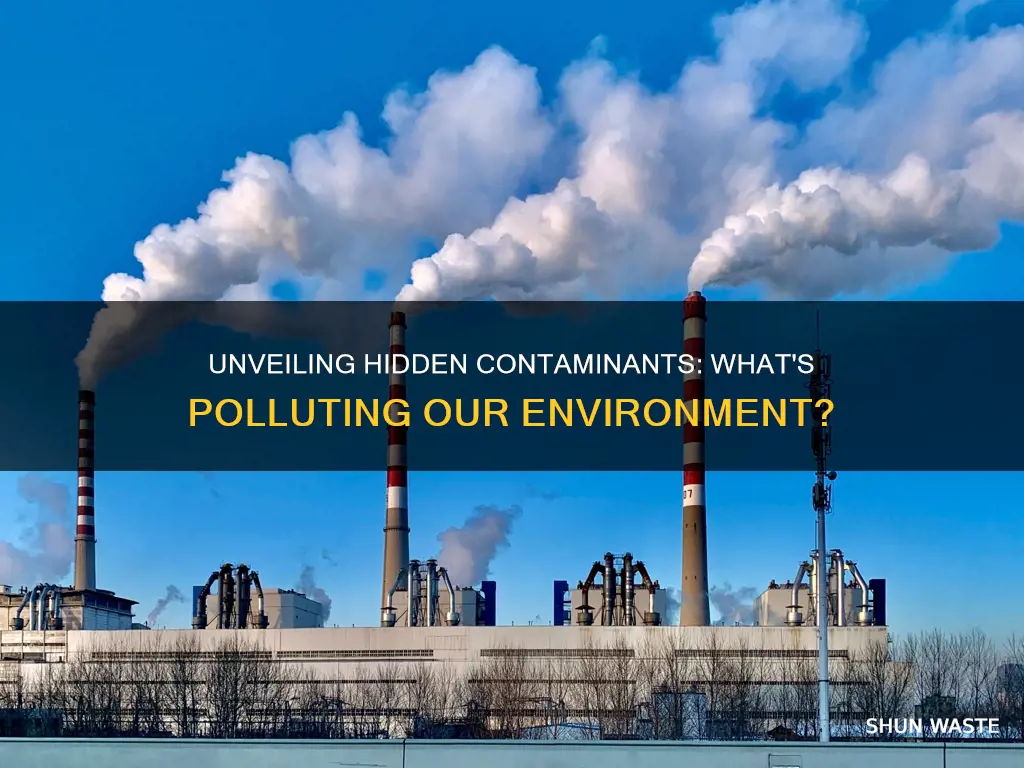 which of the following can be considered a pollutant contaminant