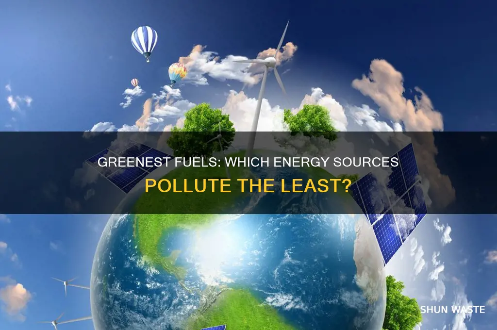 which of the following fuel pollutes least to the environment