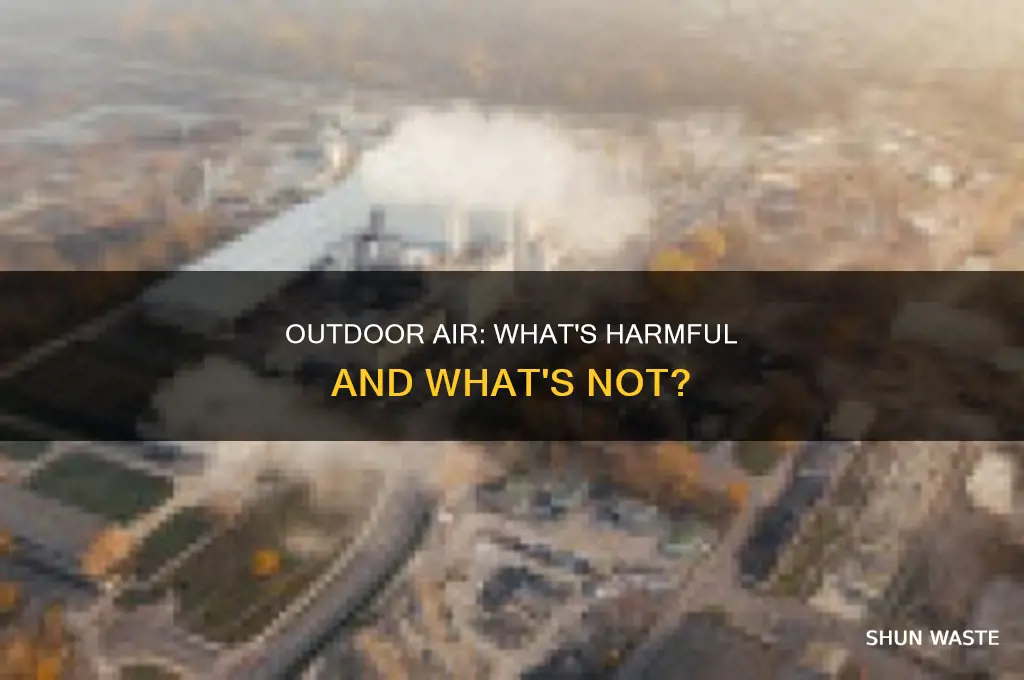 which of the following is not a major outdoor pollutant