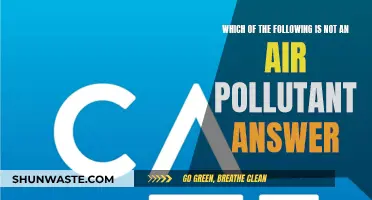 Air Pollutants: What's Not Harming Our Air Quality?