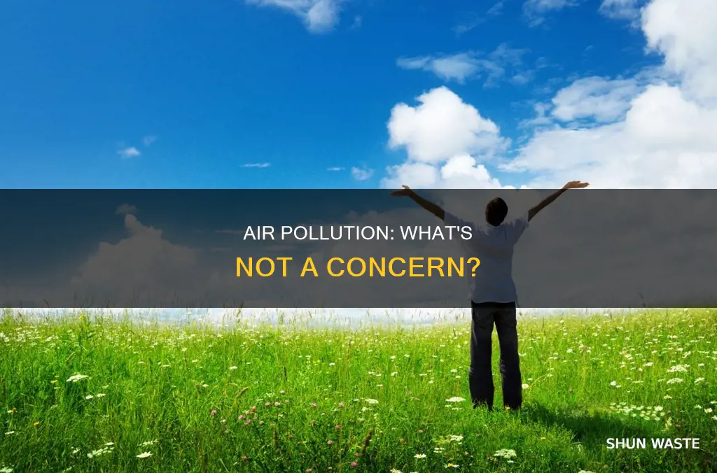 which of the following is not an air pollution concern