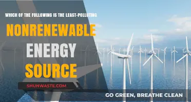 The Cleanest Nonrenewable Energy Sources