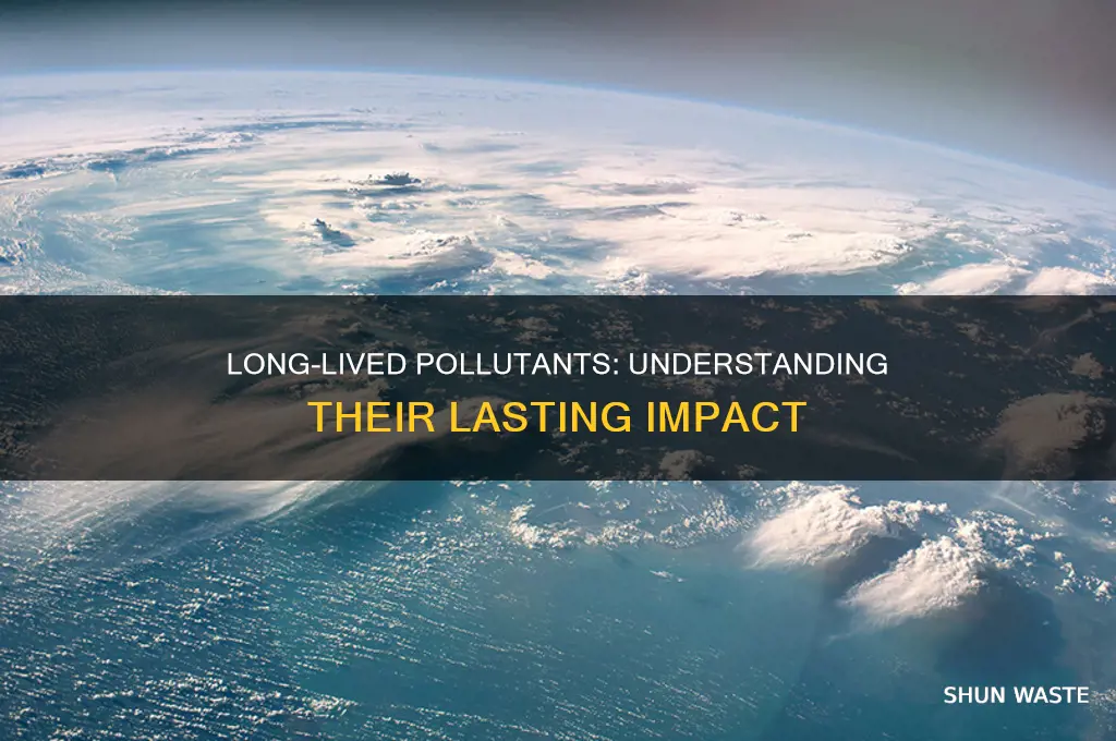which of the following pollutants has the longest residence time