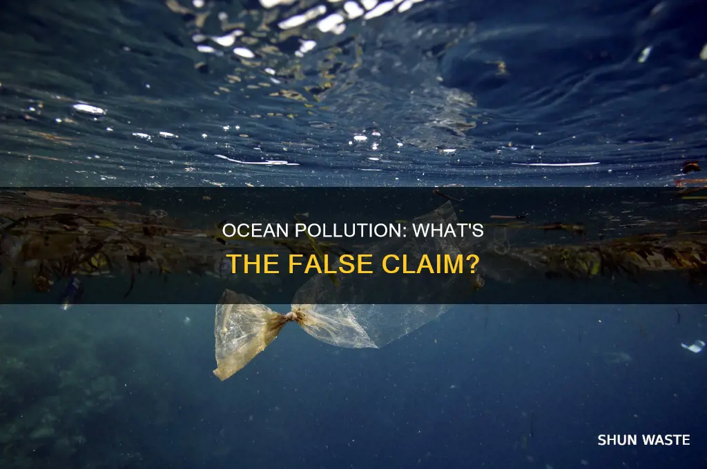 which of the following statements about ocean pollution is false