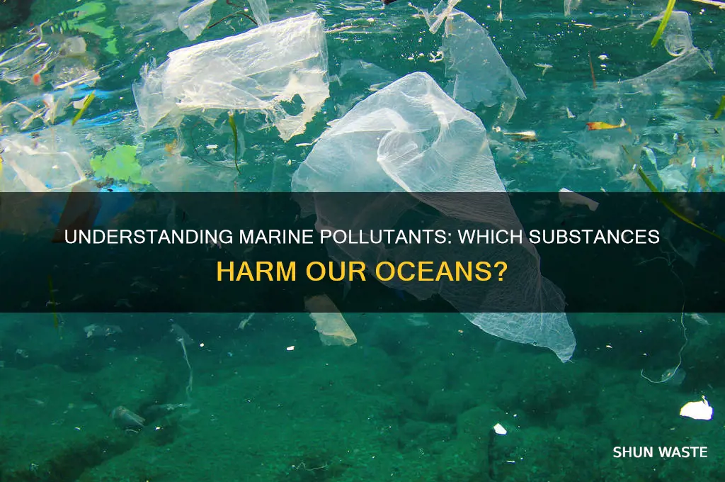 which of the following substances are marine pollutants