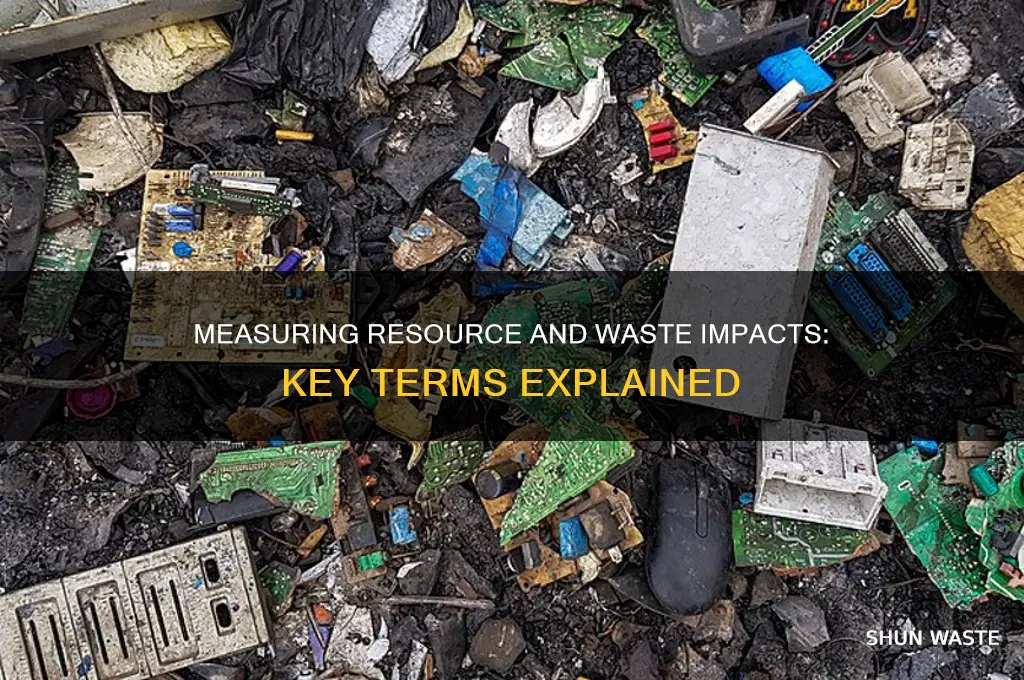 which of the following terms measures resource and waste impacts
