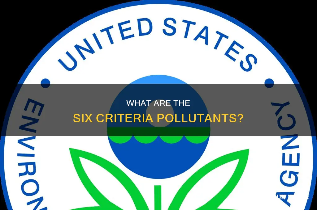 which of the six criteria pollutants is a secondary pollutant