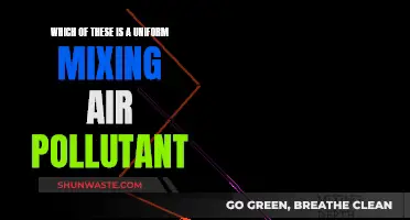 Air Pollutants: Understanding Uniform Mixing in Our Atmosphere