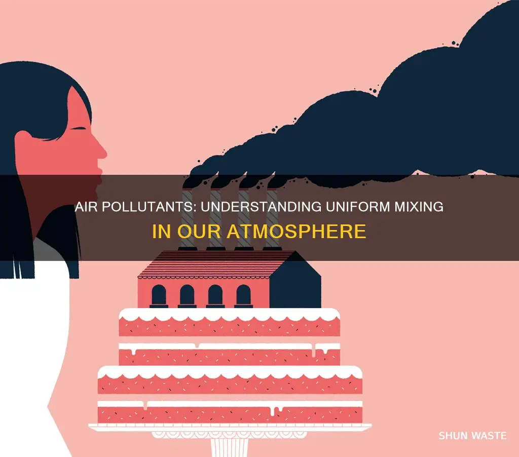 which of these is a uniform mixing air pollutant