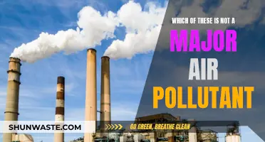 Air Pollutants: What's Not a Major Concern?