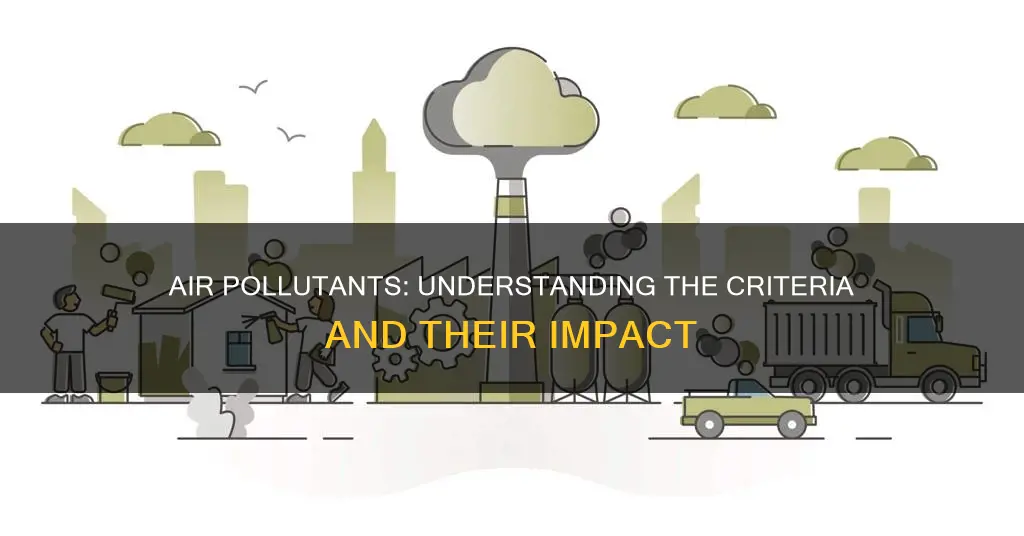 which of these is true of the criteria air pollutants