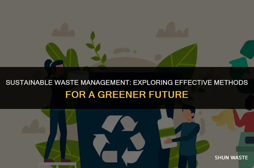 which of these methods of waste management