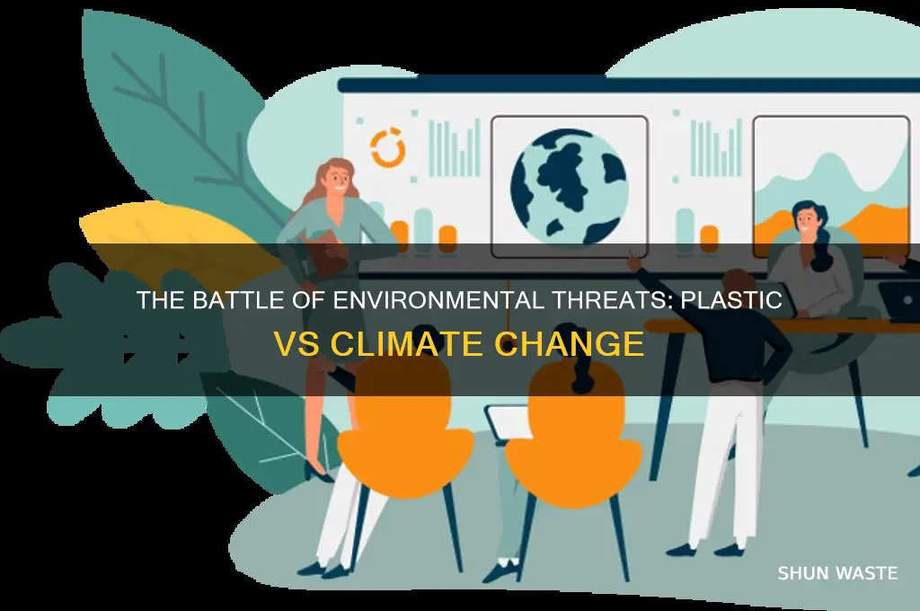 which one is worse plastic pollution or climate change