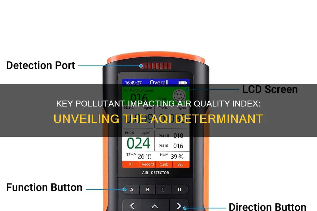 which pollutant most determines aql